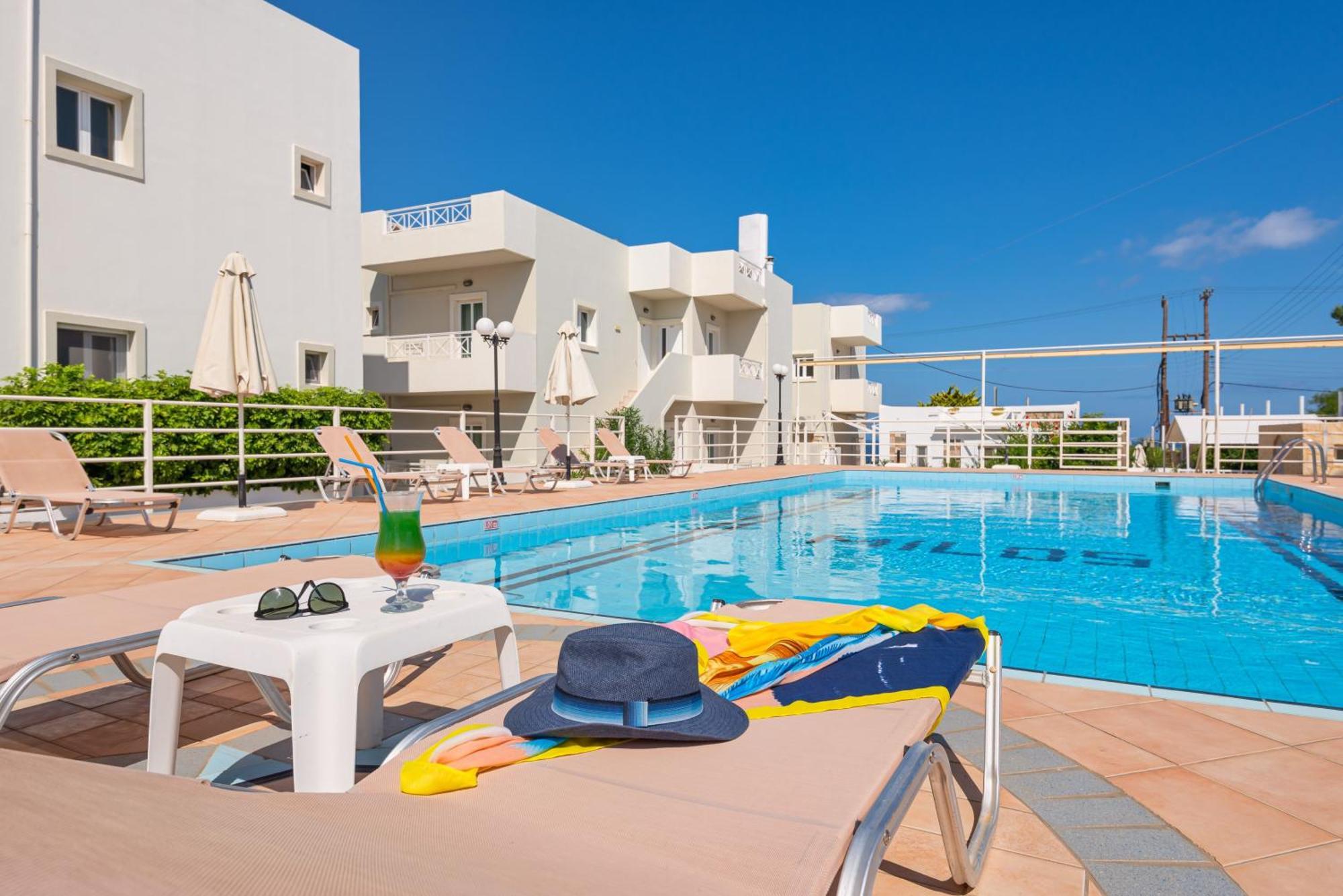 Mylos Apartments Anissaras 헐소니소스 외부 사진